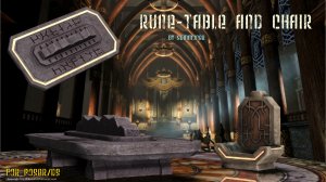 Rune Table and Chair [Exclusive]