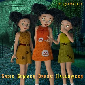 Sadie Summer Dress: Halloween - Exclusive