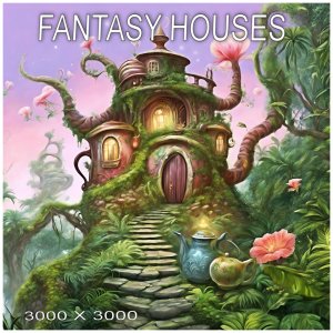 Fantasy Houses Backs ex