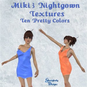 Romantic Miki 3 Nightie Colors [Exclusive]