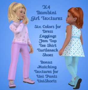 Bambini Clothing Textures [K4] [Exclusive]