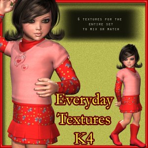 K4 Everday Girl Textures [K4 Everyday] *Exc*