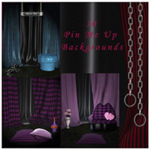 Pin Me Up Backgrounds (Exclusive)