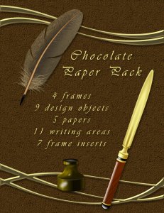 Chocolate Delight Paper Kit (Exclusive)