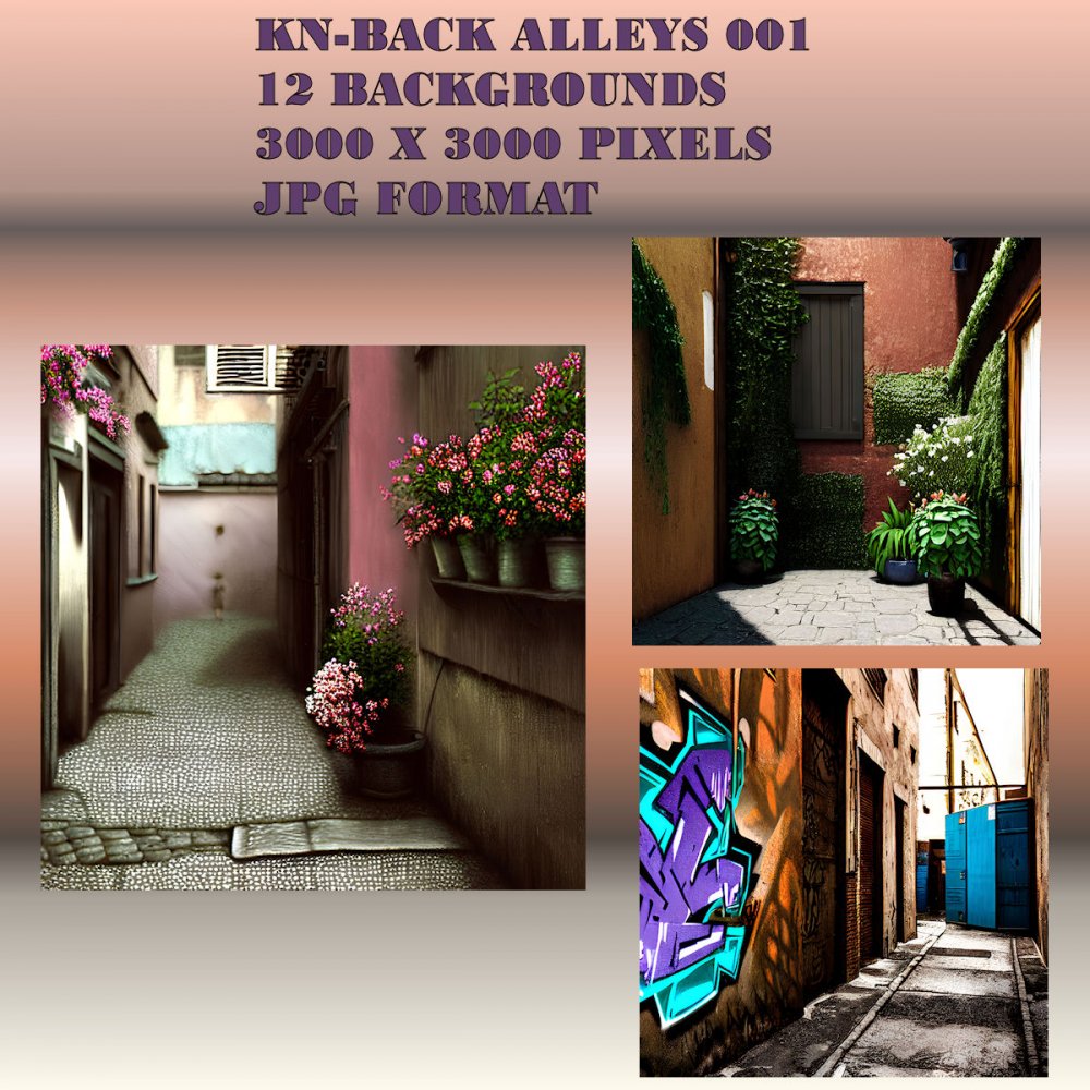 Back Alleys Backs [exc] - Click Image to Close