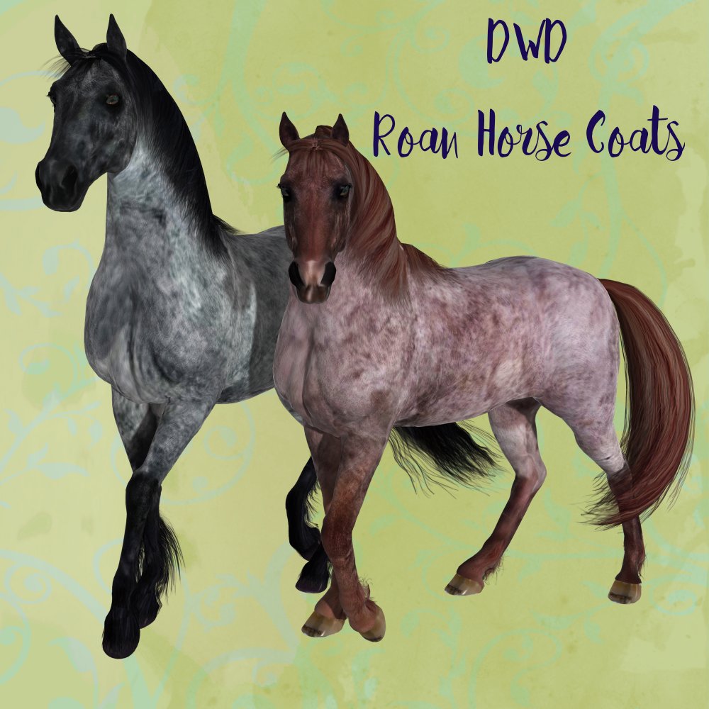 DWD Roan Horse Coats *Exclusive* - Click Image to Close