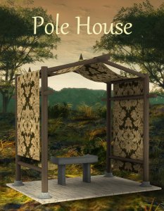 Pole House and Bench Exclusive