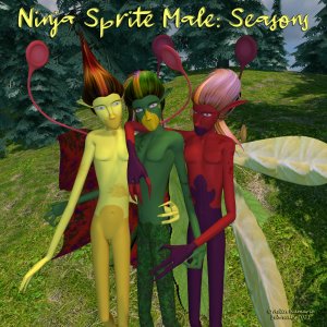 Ninja Sprite Male: Seasons Exclusive