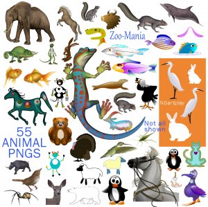 Zoo-Mania Animals - Exclusive