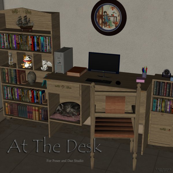   At The Desk [exc]