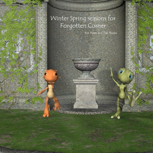   Forgotten Corner: Winter Spring Bundle PSDS3/4