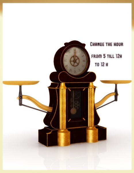   SteamPunk clock