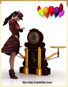  SteamPunk clock