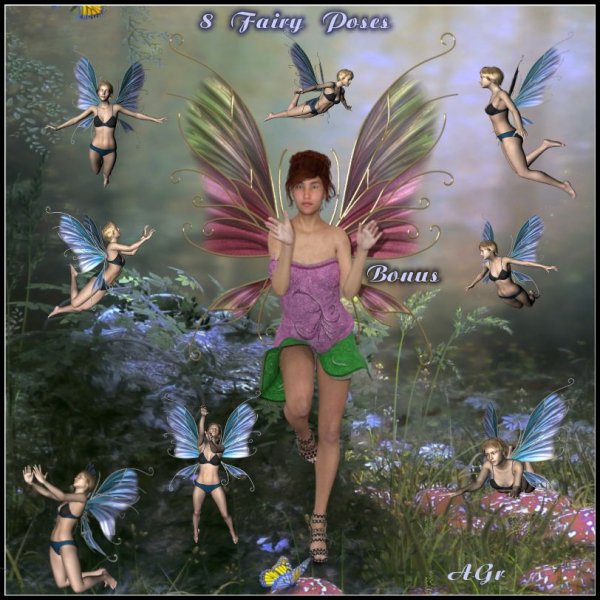   Fairy Poses G3F/G8F [exc]
