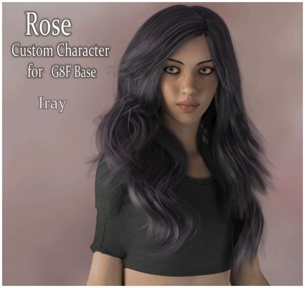   Rose G8F Iray [exc]