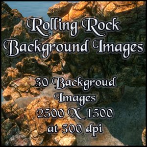 Rolling Rock Backgrounds - Exclusive