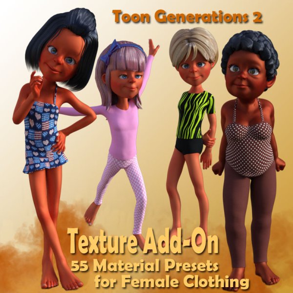   Toon Clothing Expansion Pack G3F [exc]