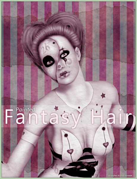   Painted Fantasy Hair