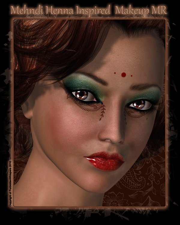   Mehndi Henna Inspired MR V4