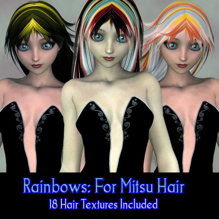   Rainbows Mitsu Hair