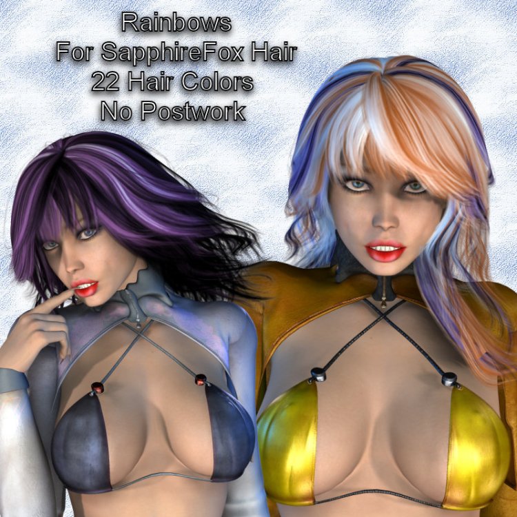   Rainbows Sapphire Fox Hair