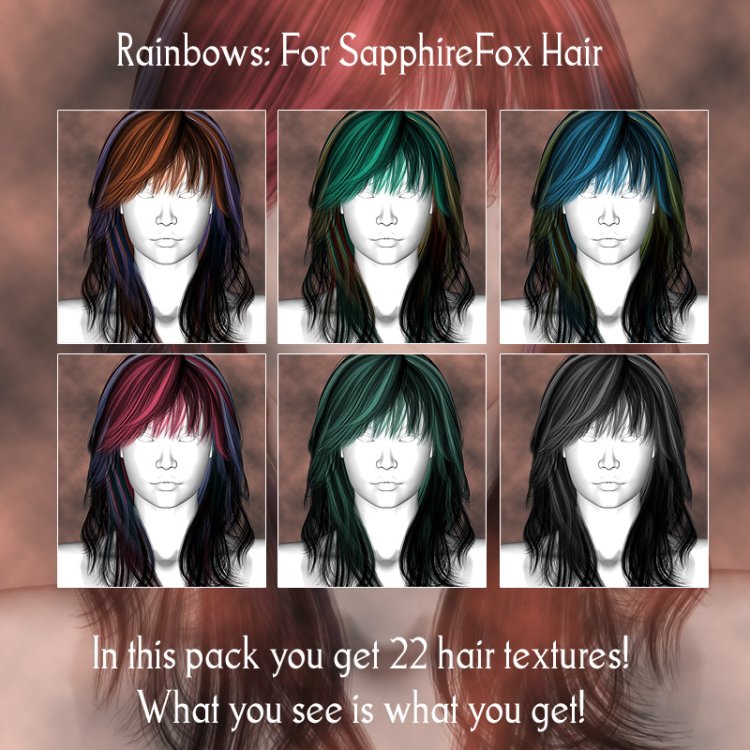   Rainbows Sapphire Fox Hair