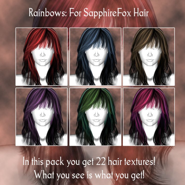   Rainbows Sapphire Fox Hair