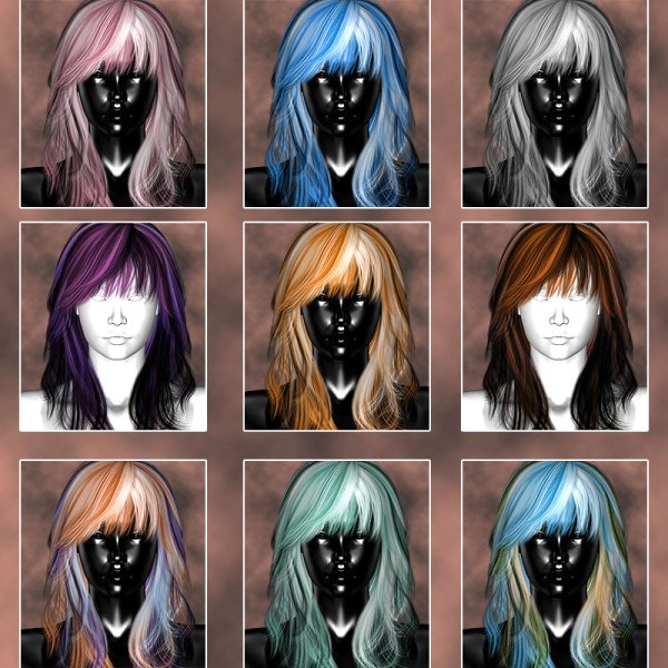   Rainbows Sapphire Fox Hair