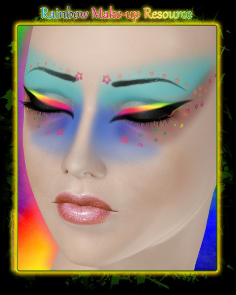  Rainbow Makeup MR V4