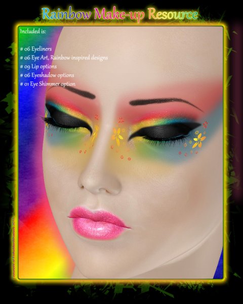   Rainbow Makeup MR V4