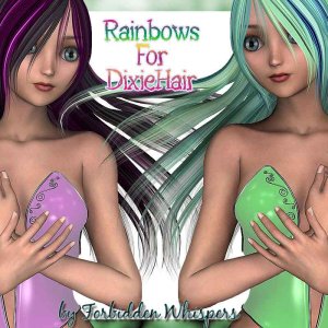   Rainbow Dixie Hair