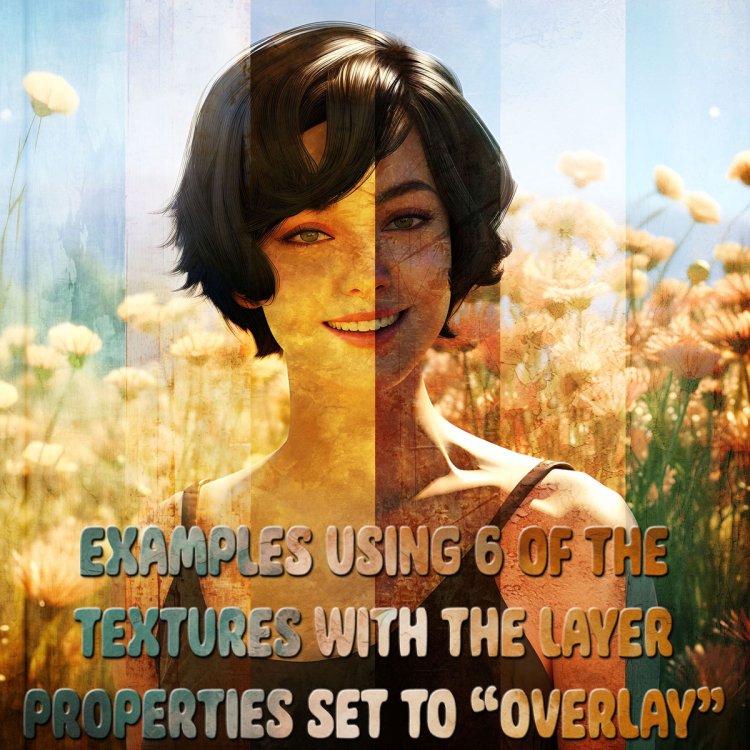   Art Texture Overlays