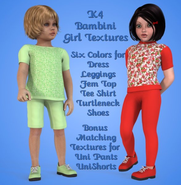   Bambini Girls Colors