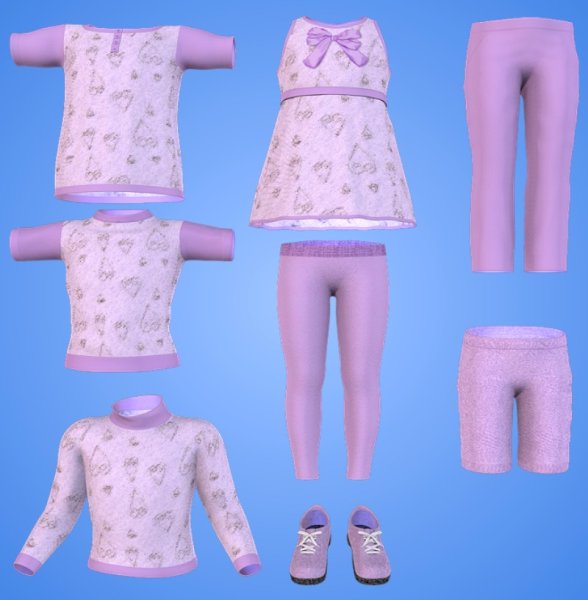   Bambini Girls Colors