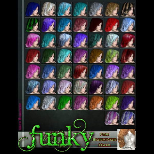   Funky Survivor Hair