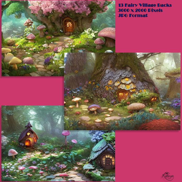   Fae Village Scenes [exc]