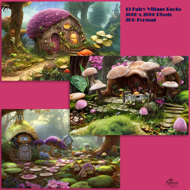   Fae Village Scenes [exc]