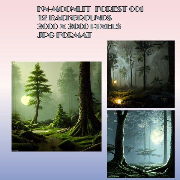   Moonlit Forest