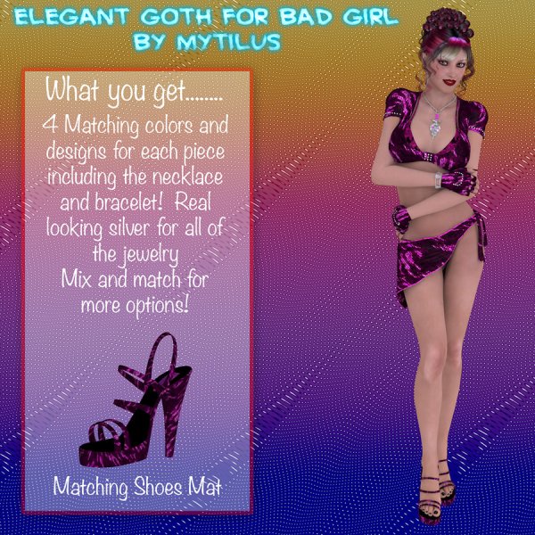   Elegant Goth Bad Girl [exc]