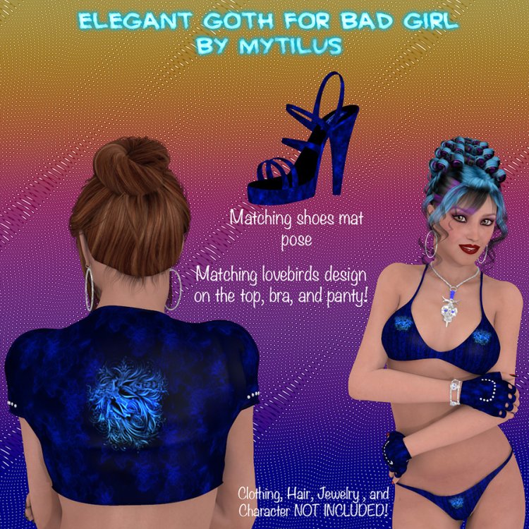   Elegant Goth Bad Girl [exc]