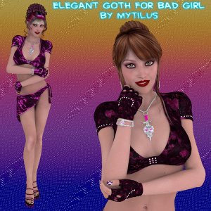   Elegant Goth Bad Girl [exc]