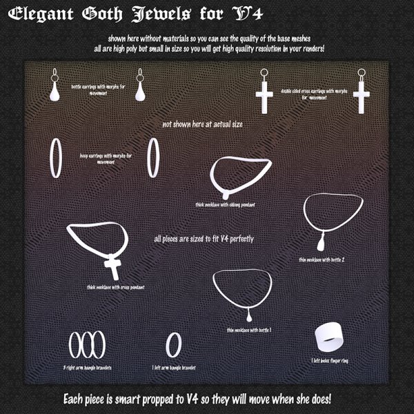   Elegant Goth Jewelry [exc]