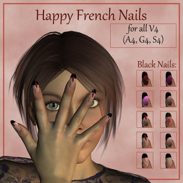   Happy French Nails Gen4F MR [exc]
