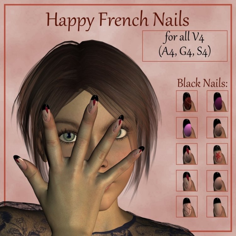  Happy French Nails Gen4F MR [exc]