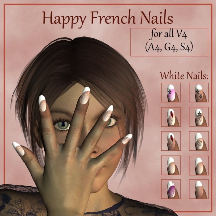   Happy French Nails Gen4F MR [exc]