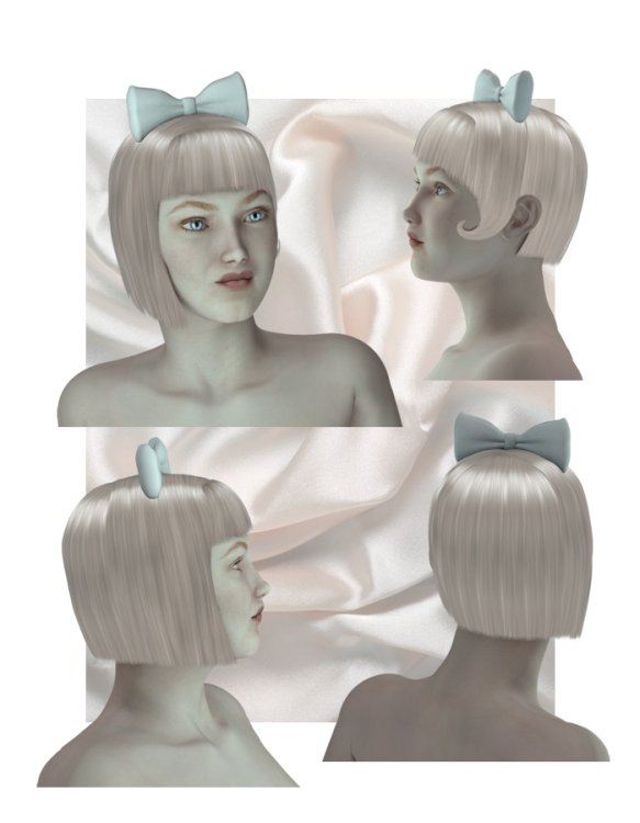  Big Bow Hair [exc]