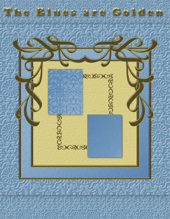  Blues and Golden Design Pack [exc]