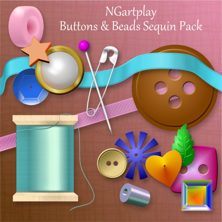   Buttons, Beads & Sequins [exc]