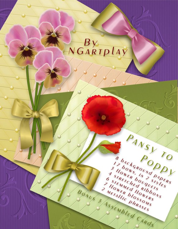   Pansy to Poppy Designs [exc]