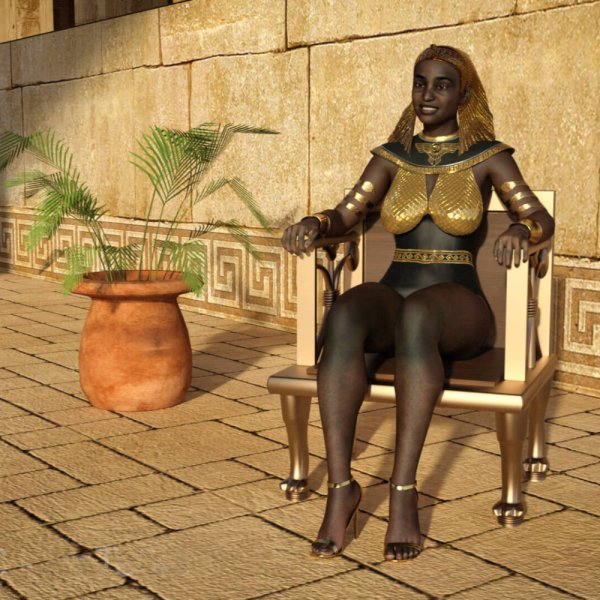   Ancient Chair Iray